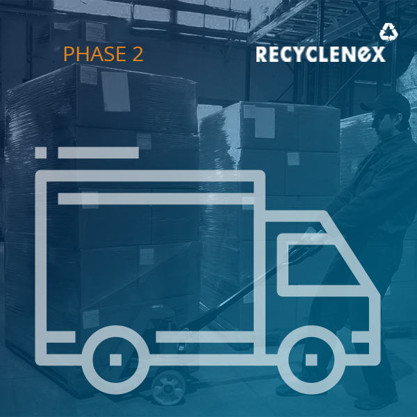 Step 2 of E Waste Recycling Process