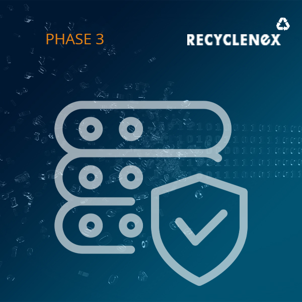 Step 3 of E Waste Recycling Process
