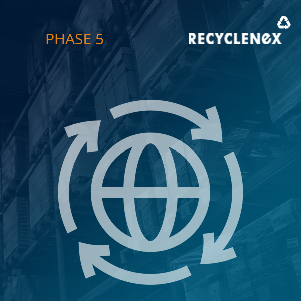 Step 5 of E Waste Recycling Process